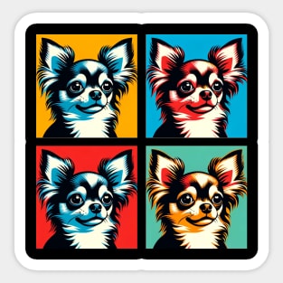 Chihuahua Pop Art - Dog Lover Gifts Sticker